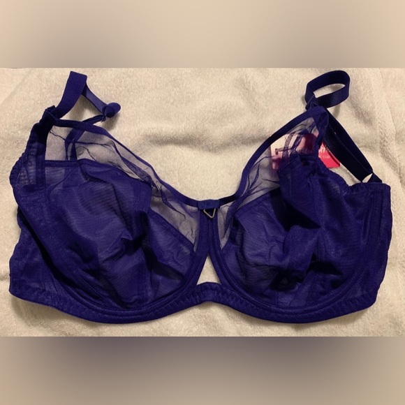 #391 - NWT Curvy Kate “Victory” Balcony Underwire Bra, “UltraViolet” SIZE 34K - Picture 3 of 12